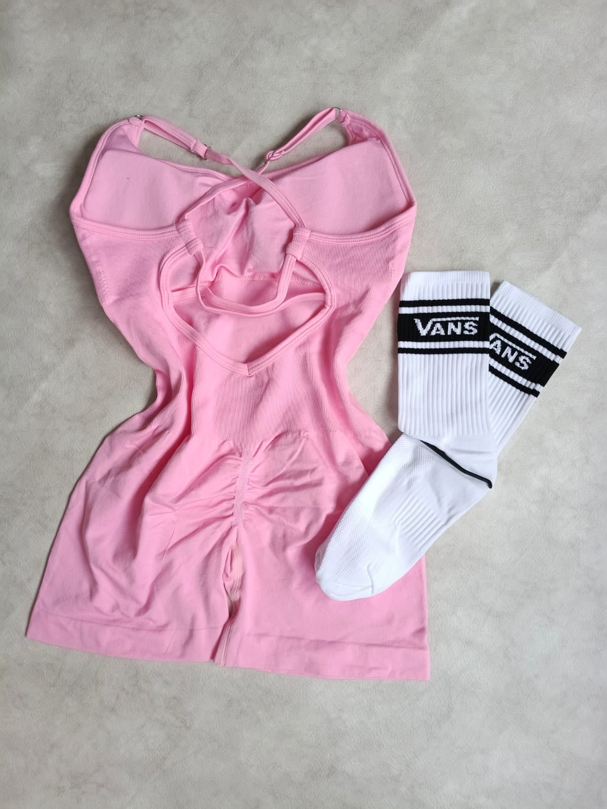 Enterizo Corto "Pink Sculpt"