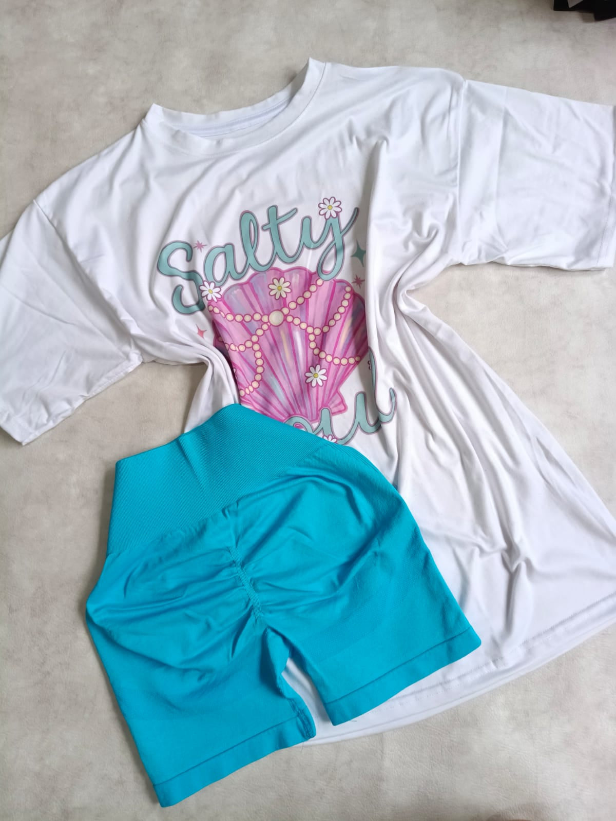 Colección Gym-Ready: Camiseta+ short push up